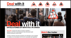 Desktop Screenshot of dealwithitfilm.com